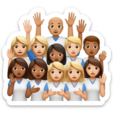 The emoji should represent gestures that save people's health. sticker