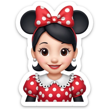 Minnie sticker