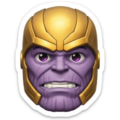 thanos sticker