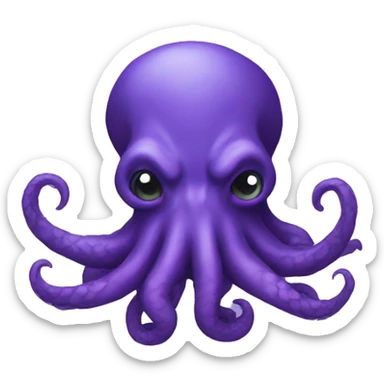 purple kraken sticker