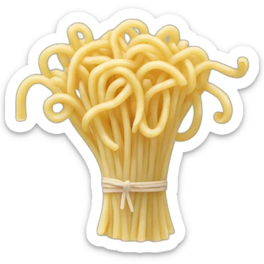 raw noodles sticker