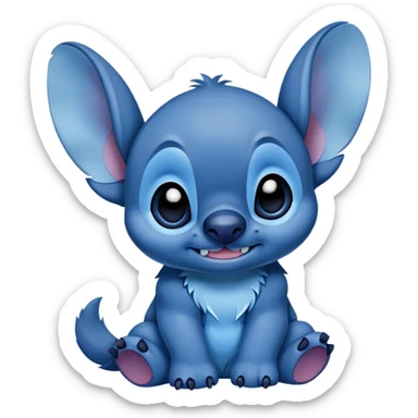 Stitch from lilo and stitch  sticker