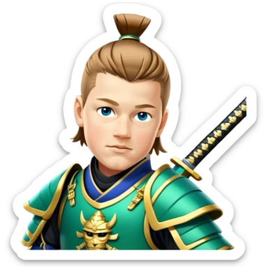 Samurai Guardian sticker
