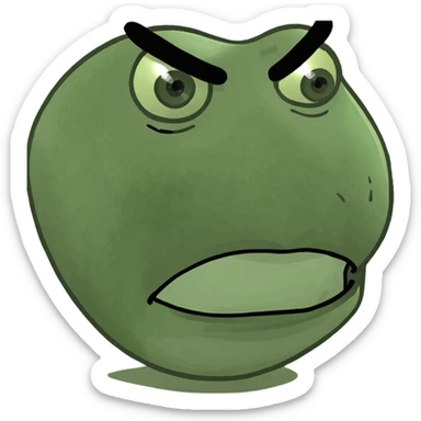 being mad at boyfriend sticker