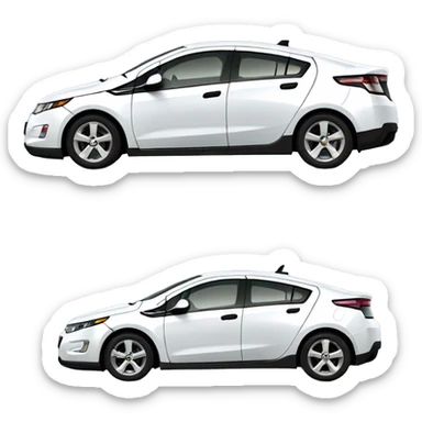Car chevrolet volt  sticker