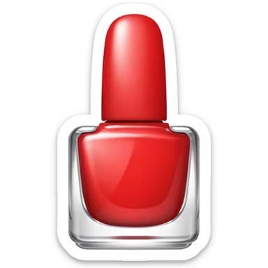 nail art equipment red sticker
