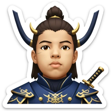 Samurai Strategist sticker