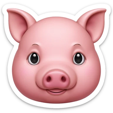 Oink sticker