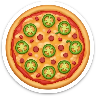 pizza piquante sticker