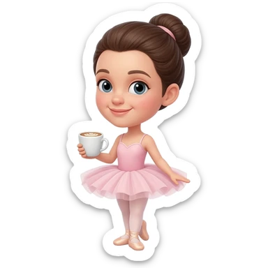 Ballerina cappuccina sticker