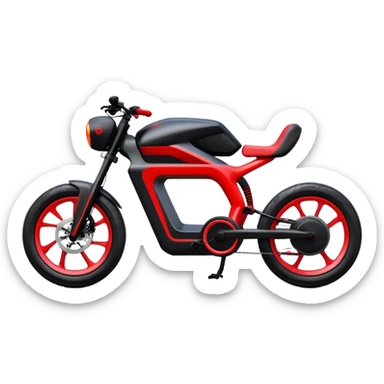 Chinese monster electric bicycle, powerful large e-bike with aggressive styling sticker