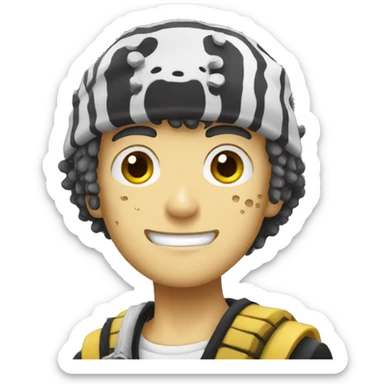 TRAFALGAR law  sticker