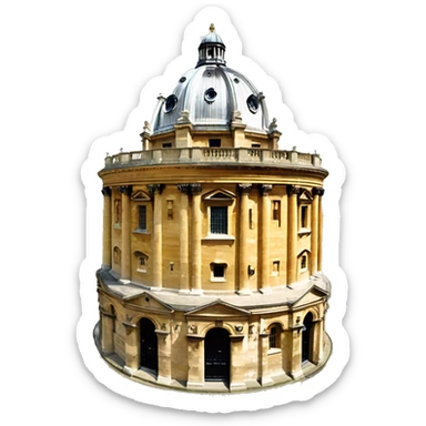 Radcliffe Camera at Oxford sticker