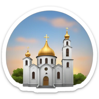 orthodox church sticker