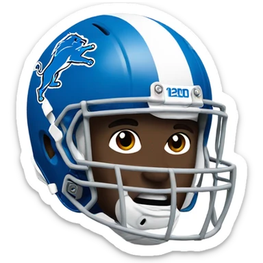 Detroit Lions sticker