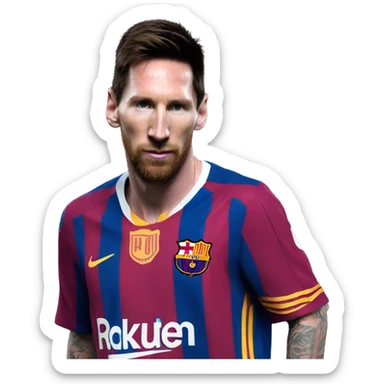 messi miami sticker