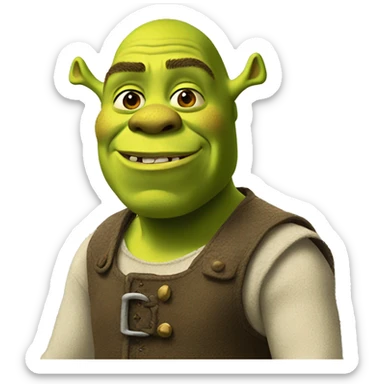 Shrek sticker