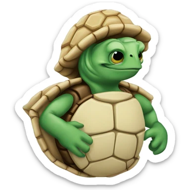 la tortuga embappe sticker