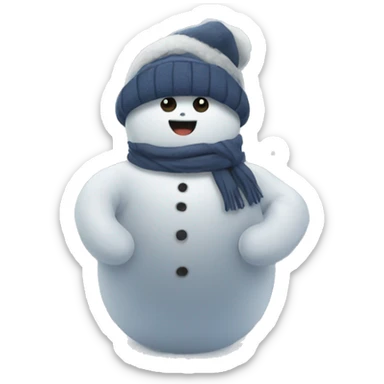 winter sticker