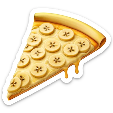 Banana pizza sticker