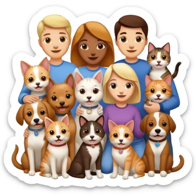 pet lovers sticker