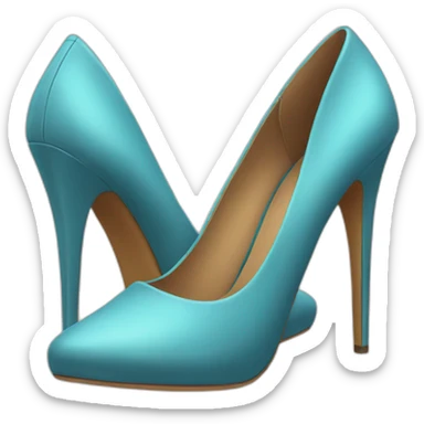 High heels sticker