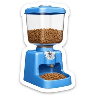 dog food dispenser sticker