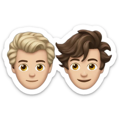 harry styles and louis tomlinson sticker