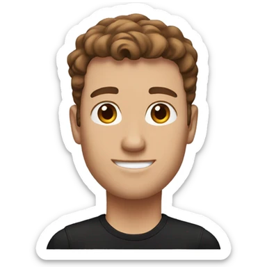 tall guy with brown hair with black shorts and a black fedex shirt sticker