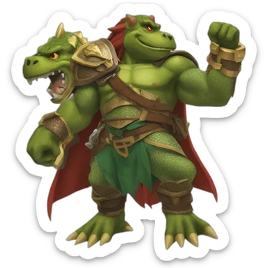 king k rool spike ganondorf sticker