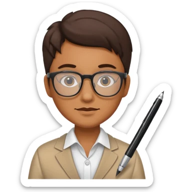 marketing agent designer with props

 sticker