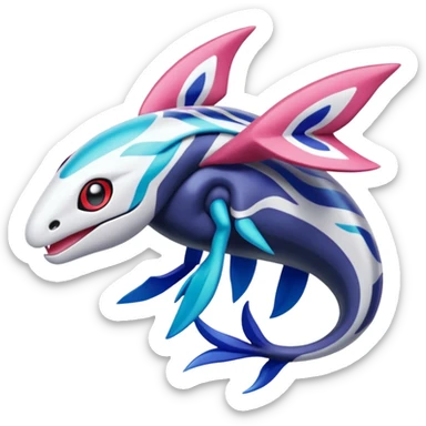 Meloetta-Kyogre-Palkia-Pokémon-Fakémon-fusion-hybrid-creature sticker
