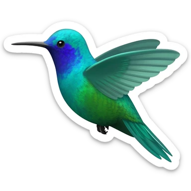 Colibri sticker
