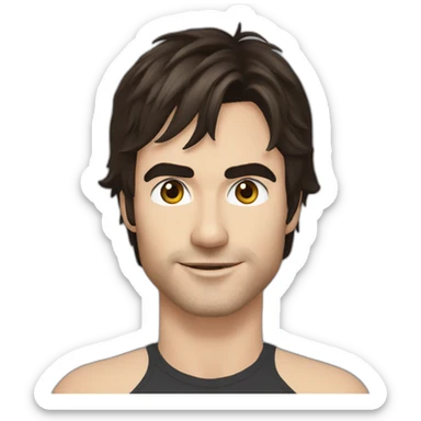 Ian Somerhalder sticker