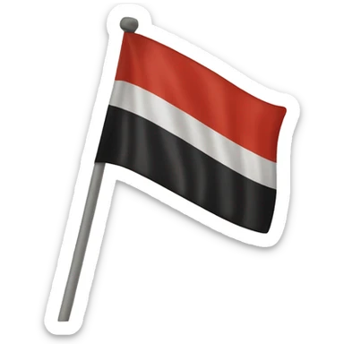 Flag emoji of the nation that occupied the territories of modern day germany in 1939 sticker