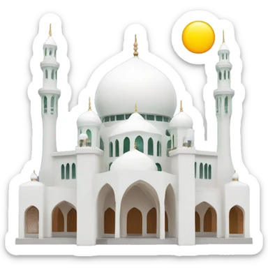 Mosque sticker
