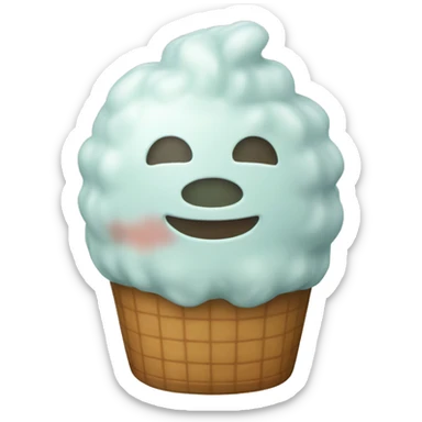 Nata de coco sticker