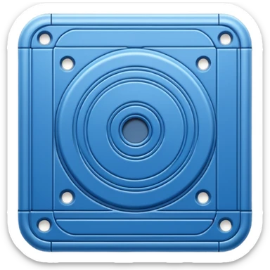 blueprint 2D drawing sticker