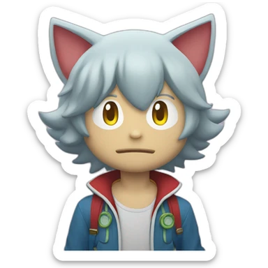 yokai watch nate sticker