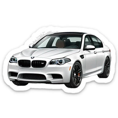 BMW m5  sticker