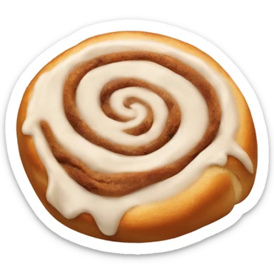 Cinnamon roll sticker