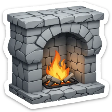 broken hearth sticker