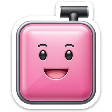 SPAM glossy and puffy, vacuum-sealed style sticker