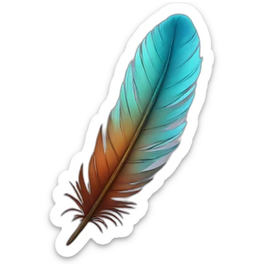 Feather  sticker