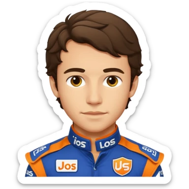 Lando Norris sticker
