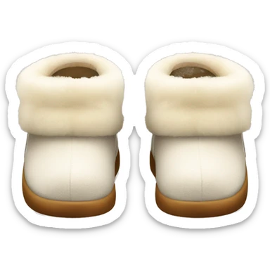 UGG slippers  sticker
