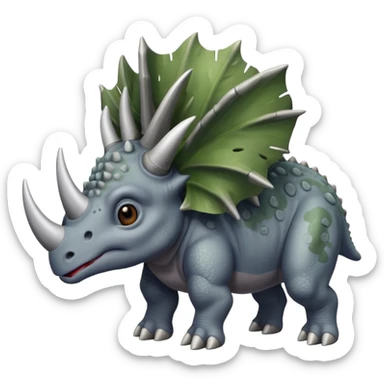 Triceratops sticker