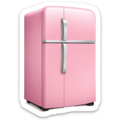 pink fridge sticker