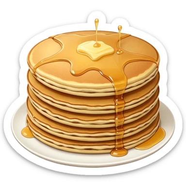 pancake day sticker