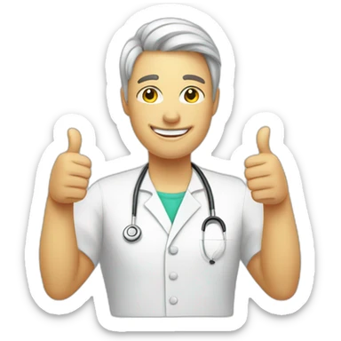 massage-therapist-thumbs-up sticker